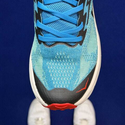 HOKA Challenger 8 Blue Black White Red Trail Shoe Trail Running Sneakers (BS-86849)