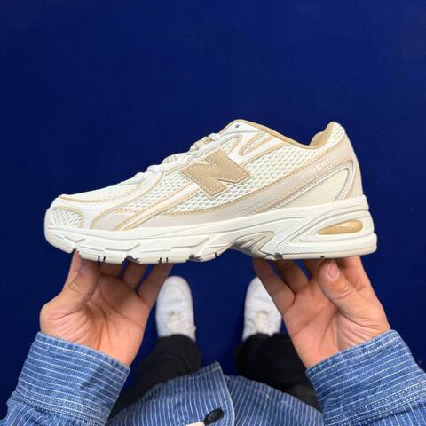 New Balance 740 U740IN2 Off White Beige Cream USA 7 UK 6 5 EU 40 Sneaker - Men's (BS-87095)