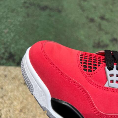Jordan Air Jordan 4 Retro FQ8138 600 Fire Red White Black US 10 UK 9 BR 42 EUR 44 28 Cm Basketball Shoe - Men's (BS-87248)