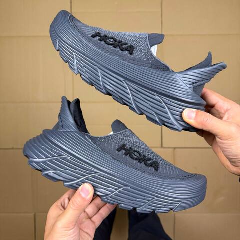 HOKA ONE ONE Restore TC All Black Sneaker Casual Sneakers (BS-86932)