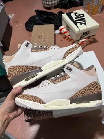 Jordan Air Jordan 3 CT8532-102 Orewood Brown White Brown Beige Gold US 9 5 EUR 43 Basketball Shoe - Men's (BS-87340)
