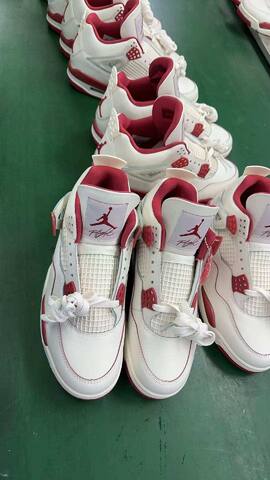 Jordan Air Jordan 4 Retro HV0823-108 White Red EU 40-47 5 Basketball Shoe - Men's (BS-87254)