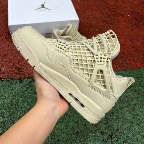 Jordan Air Jordan 4 Net FN7251-200 Grid Beige EU 41 Basketball Shoe - Men's (BS-87253)