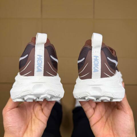 HOKA Mafate Speed 4 LITE Dark Brown White Trail Shoe Trail Running Sneakers (BS-86934)