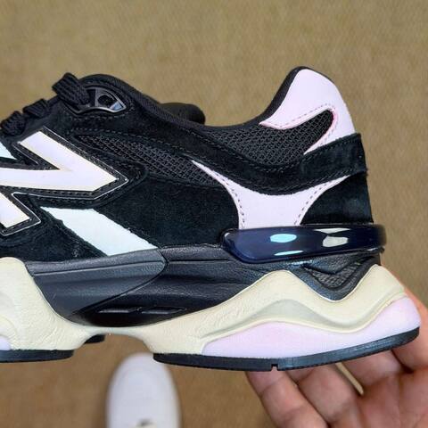 New Balance 9060 U9060JBR Black Pink White Cream Navy EU 38 Sneaker - Women's (BS-87133)
