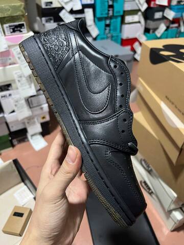 Jordan Air Jordan 1 Retro OG Xuan Wu IO3147-001 Black Gold EU 42 5 Sneaker - Men's (BS-87179)