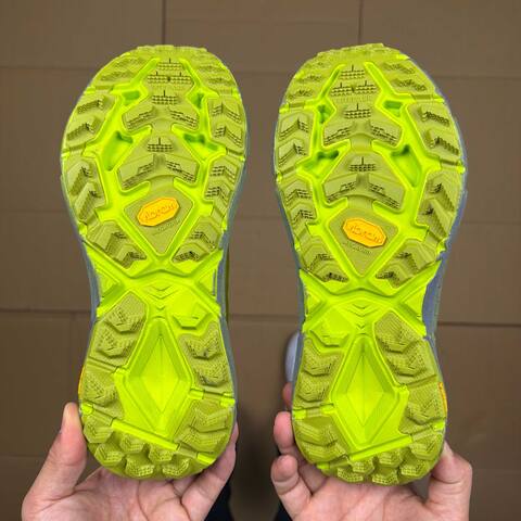 HOKA Mafate Speed 4 LITE Satisfy 1157050 SLFR Lime Green Dark Grey White Trail Shoe Trail Running Sneakers (BS-86941)