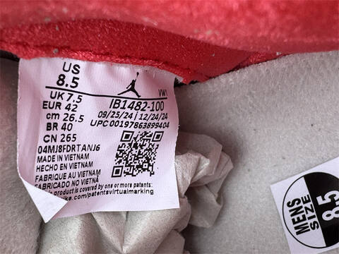 Jordan Air Jordan 3 Retro OG SP IB1482 100 White Black Sport Royal Red US 8 5 UK 7 5 EUR 42 26 5cm Basketball Shoe - Men's (BS-87342)