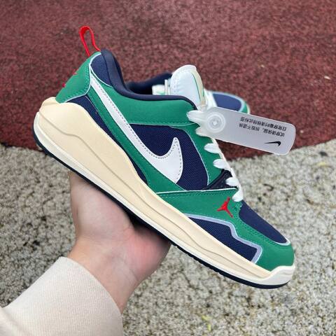 Jordan CMFT Era HJ6777 400 Navy Blue Green White EUR 41 Sneaker - Men's (BS-86976)