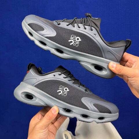 LOEWE On Running Cloudventure 2 0 Black Dark Gray Running Shoe Running Sneakers (BS-86753)