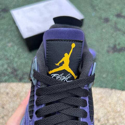 Jordan Air Jordan 4 Retro FV5029 500 Imperial Purple Multi Color EUR 42 Basketball Shoe - Men's (BS-87277)