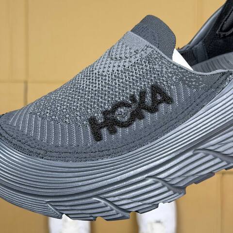 HOKA Restore TC All Black Sneaker Casual Sneakers (BS-86930)
