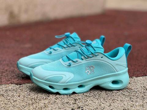 LOEWE x On Cloudsolo 3WF30601748 Turquoise Light Blue US 7 EU 38 UK 5 JP 24 Running Shoe Running Sneakers - Women's (BS-86760)