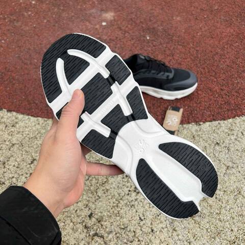LOEWE x On Cloudsolo 3MF30660299 Black Dark Gray White US 8 5 EU 42 UK 8 JP 26 5 Running Shoe Running Sneakers - Men's (BS-86768)