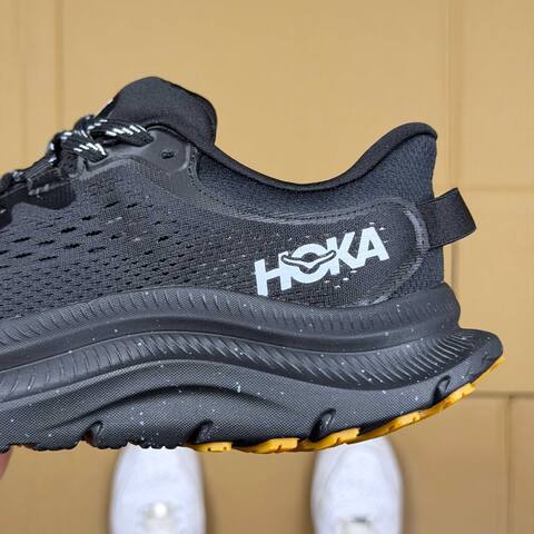 HOKA Kawana 2 Black White Gum Running Shoe Running Sneakers (BS-86919)