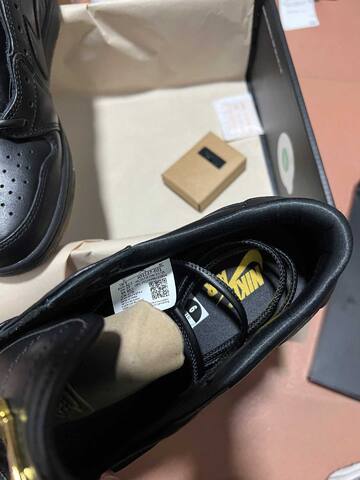 Jordan Air Jordan 1 Retro OG Xuan Wu IO3147-001 Black Gold EU 42 5 Sneaker - Men's (BS-87179)