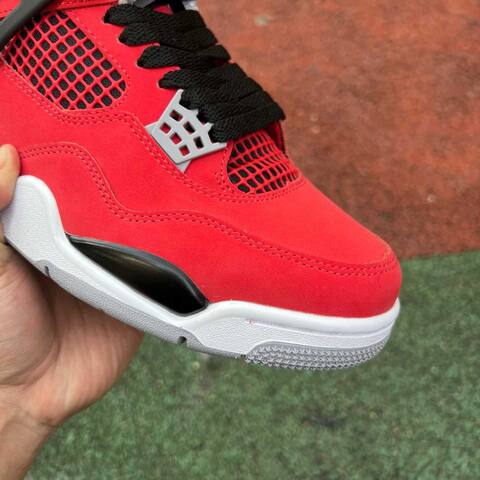 Jordan Air Jordan 4 Retro FQ8138 600 Fire Red White Black EUR 41 Basketball Shoe - Men's (BS-87270)