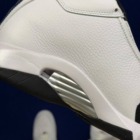 Jordan Air Jordan 14 Retro 487471-160 White Black Red Silver EU 42 5 Basketball Shoe - Men's (BS-87327)