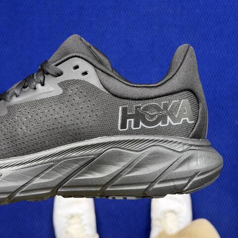 HOKA Arahi 7 Black Dark Grey Running Shoe Running Sneakers (BS-86828)