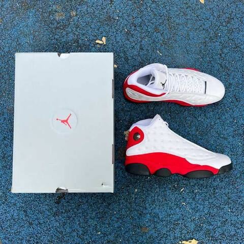 Jordan Air Jordan 13 Retro 414571-102 White Black True Red US 10 5 UK 9 5 EUR 44 5 BR 42 5 Cm 28 5 CN 285 Basketball Shoe - Men's (BS-87324)