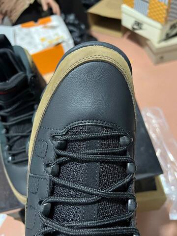 Jordan Air Jordan 9 Retro HV4794-030 Black True Red Light Olive US 10 5 EUR 44 5 Basketball Shoe - Men's (BS-87315)