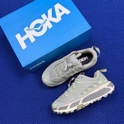 HOKA ONE ONE Mafate Three 2 Multi Color Trail Shoe Trail Running Sneakers (BS-86805)