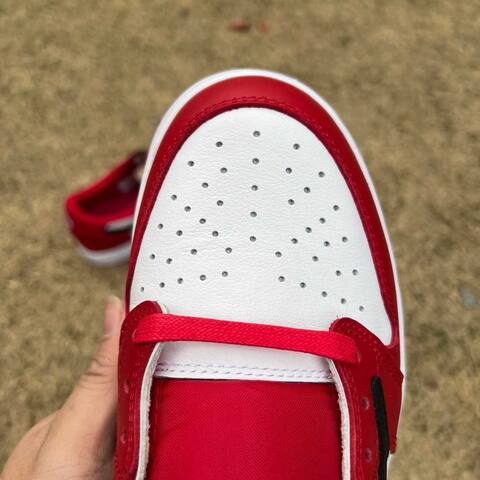 Jordan Air Jordan 1 Low OG SP DM7866 101 Red Black EU 42 Sneaker - Men's (BS-87201)