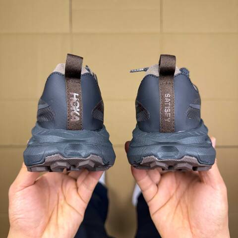 HOKA Mafate Speed 4 LITE Satisfy Black Dark Brown Silver Trail Shoe Trail Running Sneakers (BS-86936)