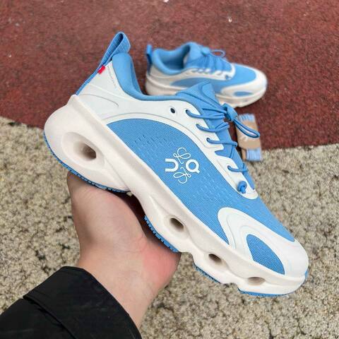 LOEWE x On Cloudsolo 3WF30604608 Beige Blue US 6 EU 37 UK 4 JP 23 Running Shoe Running Sneakers - Women's (BS-86766)