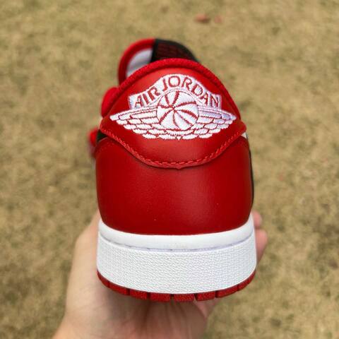 Jordan Air Jordan 1 Low OG SP DM7866 101 Red Black EU 42 Sneaker - Men's (BS-87201)