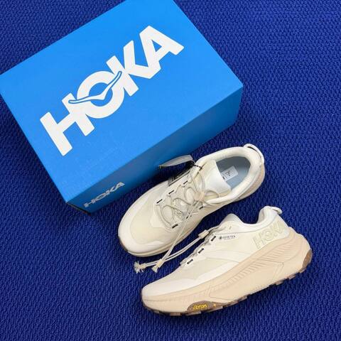 HOKA ONE ONE Transport GTX White Beige Light Blue Grey Olive Black Running Shoe Running Sneakers (BS-86834)