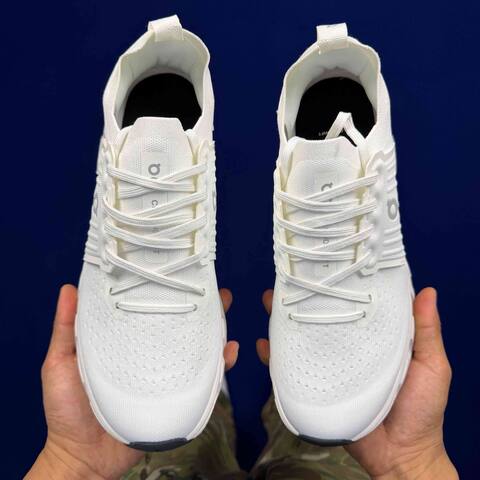 On Cloudswift 4 White Black Running Shoe Running Sneakers (BS-86744)