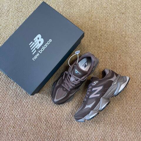 New Balance 9060 U9060493 Chocolate Brown Grey EU 42 Sneaker - Men's (BS-87137)