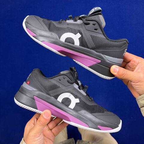 On Running The Roger Pro 2 MF30102890 Black Purple White Blue Tennis Shoe Casual Sneakers (BS-86757)
