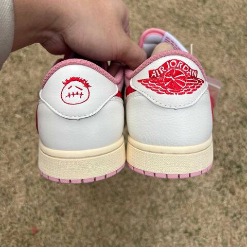Jordan Air Jordan 1 Low OG SP DM7866 100 Sail University Pink Ridgerock EU 42 Sneaker - Men's (BS-87202)