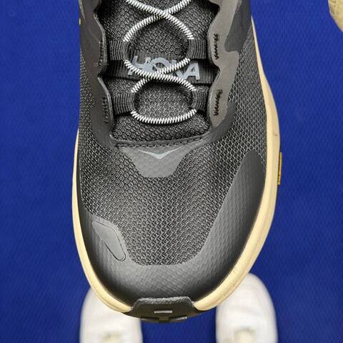 HOKA Transport Black Beige Grey Trail Shoe Trail Running Sneakers (BS-86838)