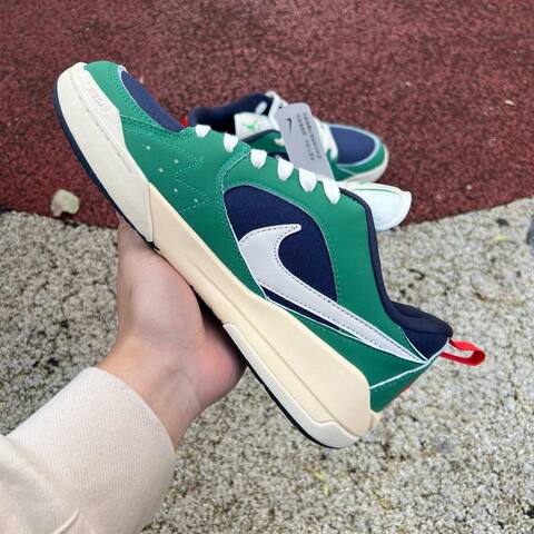 Jordan CMFT Era HJ6777 400 Navy Blue Green White EUR 41 Sneaker - Men's (BS-86976)