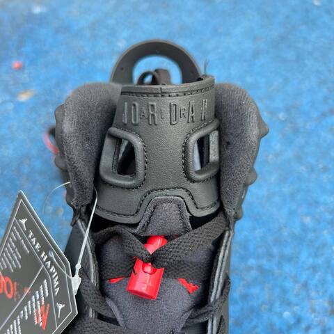 Jordan Air Jordan 6 Retro CT8529 001 Black Light Crimson EU 43 Basketball Shoe - Men's (BS-87306)