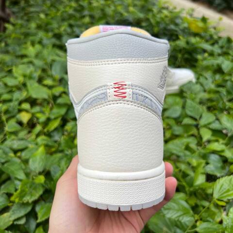 Jordan Air Jordan 1 Retro High OG IH4363 100 Sail University Red Pale Ivory EU 40 Sneaker - Men's (BS-87194)