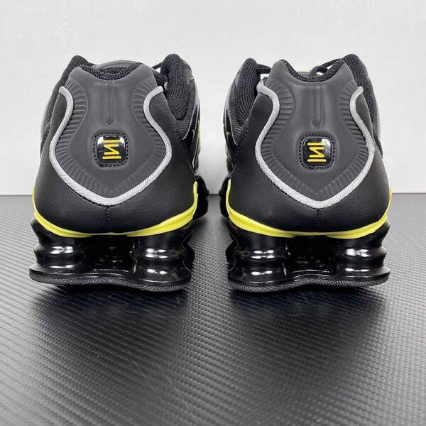 Nike Shox TL black/gray with yellow accents running