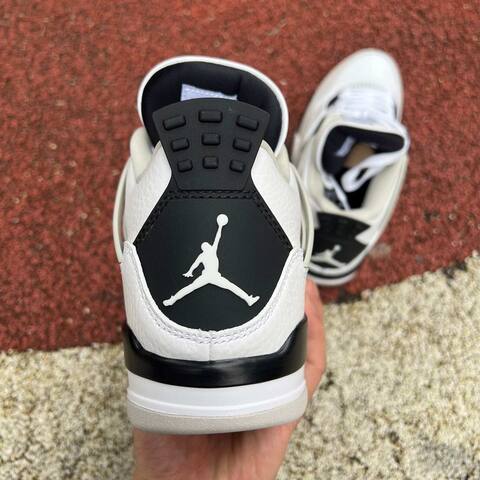 Jordan Air Jordan 4 408452-111 White Black Grey EU 36-47 5 Basketball Shoe - Unisex (BS-87256)