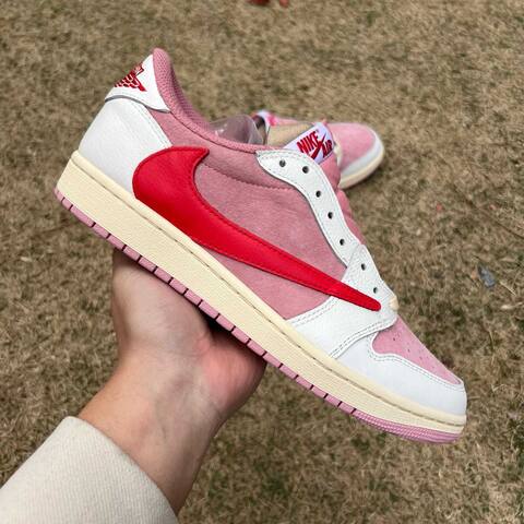 Jordan Air Jordan 1 Low OG SP DM7866 100 Sail University Pink Ridgerock EU 42 Sneaker - Men's (BS-87202)