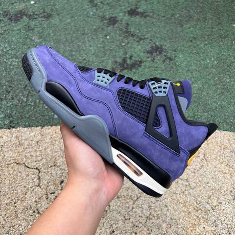 Jordan Air Jordan 4 Retro FV5029 500 Imperial Purple Multi Color EUR 42 Basketball Shoe - Men's (BS-87277)