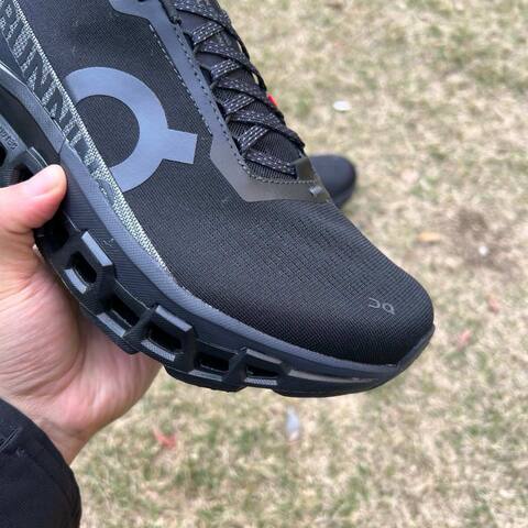 On Cloudmonster 2 3ME10121043 Black Dark Grey US 8 EU 41 UK 7 5 JP 26 Running Shoe Running Sneakers - Men's (BS-86982)