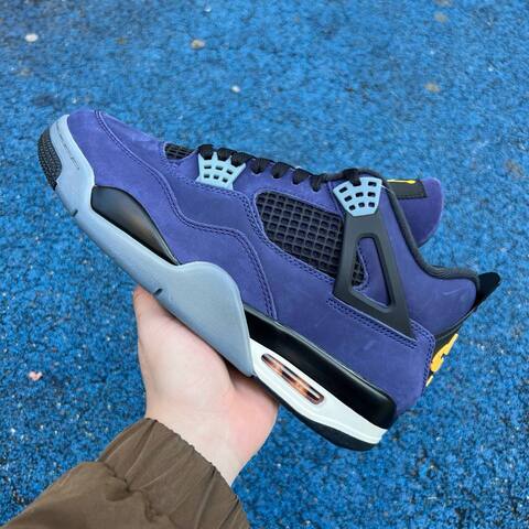 Jordan Air Jordan 4 Retro FV5029-500 Imperial Purple Multi Color EUR 43 Basketball Shoe - Men's (BS-87284)