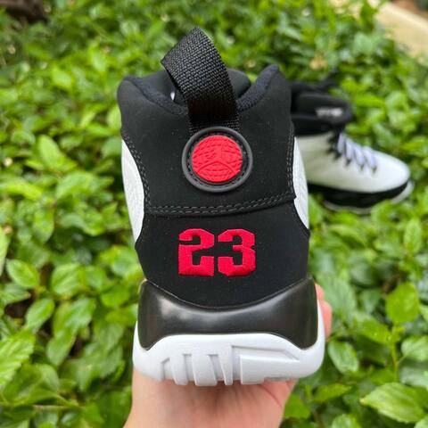 Jordan Air Jordan 9 Retro 302370-112 White True Red Black EU 43 Basketball Shoe - Men's (BS-86740)