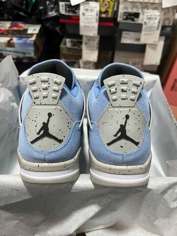 Jordan Air Jordan 4 Retro CT8527 400 University Blue Black Grey EUR 42 Basketball Shoe - Men's (BS-87266)