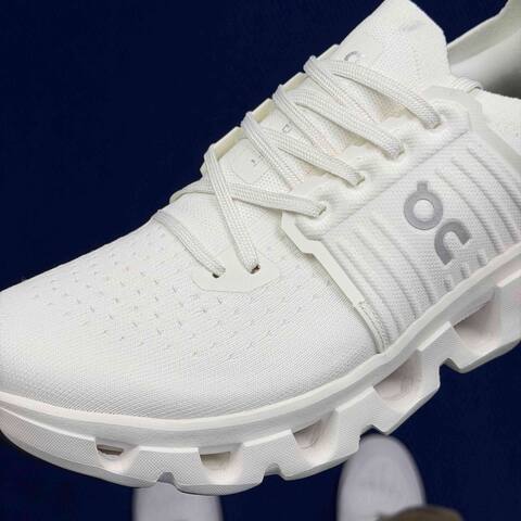 On Cloudswift 4 White Black Running Shoe Running Sneakers (BS-86744)