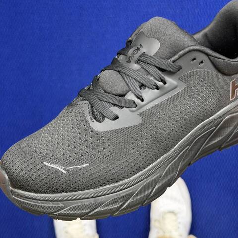 HOKA Arahi 7 Black Dark Grey Running Shoe Running Sneakers (BS-86828)