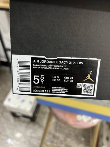 Jordan Air Jordan Legacy 312 Low IQ9783 121 Sail Metallic Light Chocolate Red White EUR 38 Basketball Shoe - Women's (BS-87351)